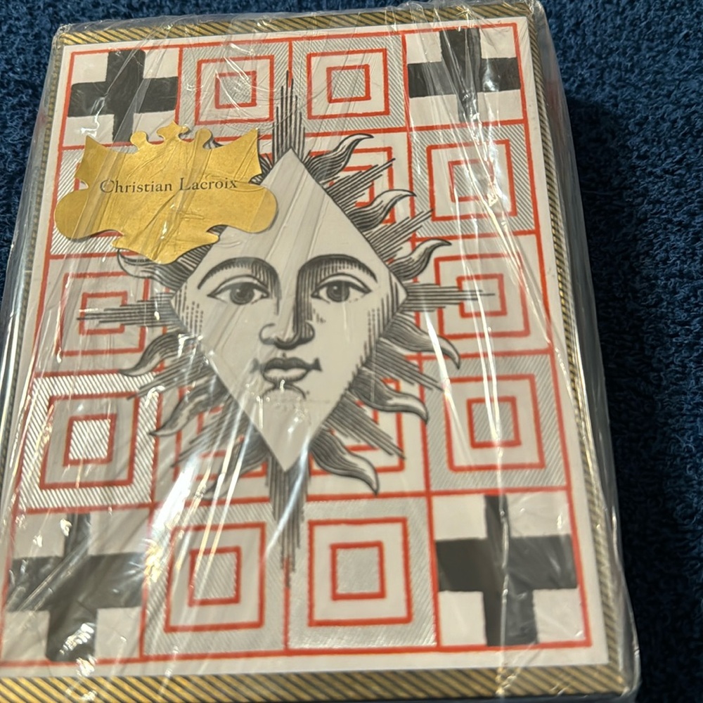 Two decks of illustrated 54 playing cards